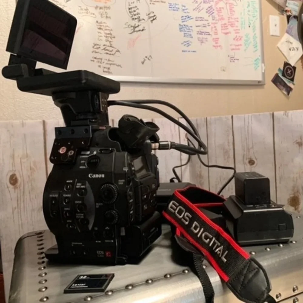 Canon Cinema EOS C300 Cinematic Camera KIT black beauty digital film workhorse
